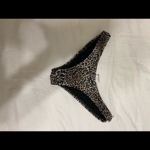 Leopard bikini bottoms new with tags